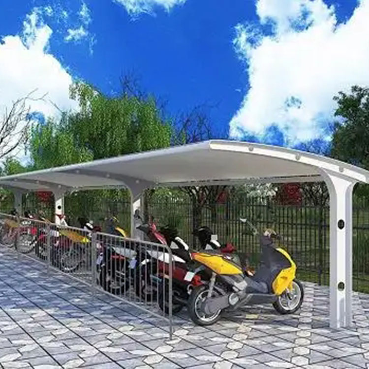 北辰区膜结构电动车棚